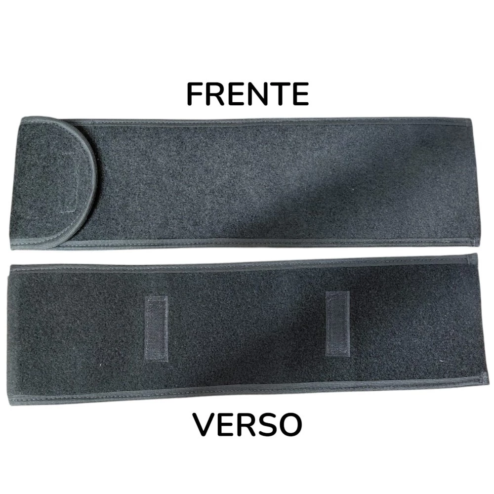 Capa Bolsa Armazena Porta Triângulo Macaco Chave Roda Automotivo Multiuso Velcro Porta MalaUniversal
